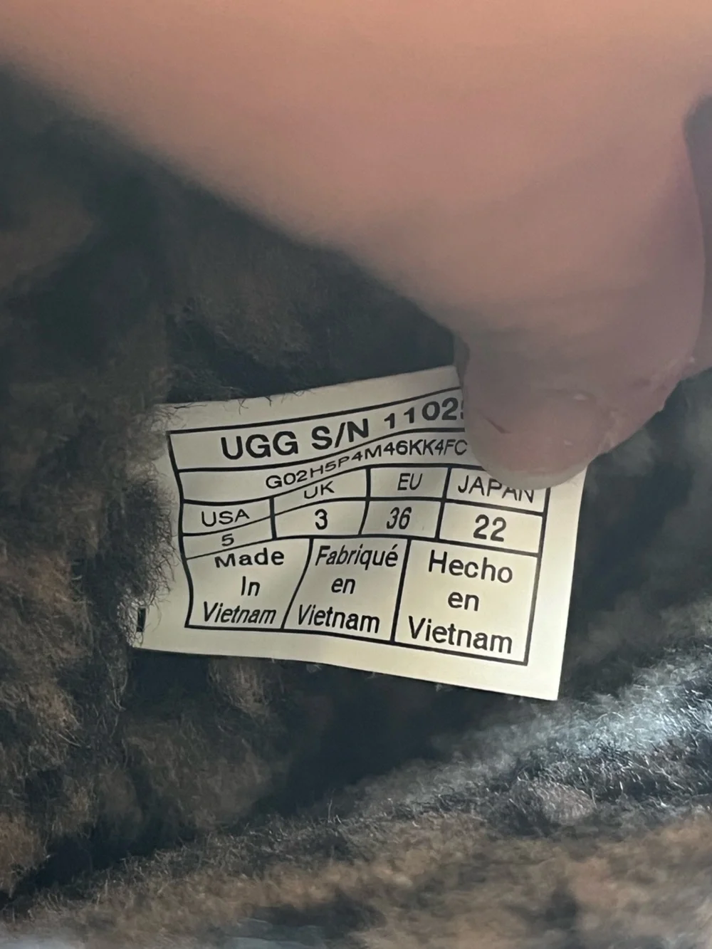UGG generously used